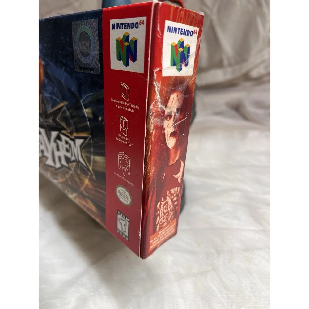 Mayhem N64 Complete CIB With Manuals & Box Tested Working‎